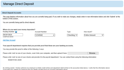 Employee Services Screenshot