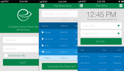 Employee Services Screenshot