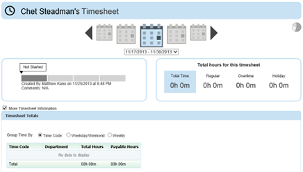 Employee Services Screenshot