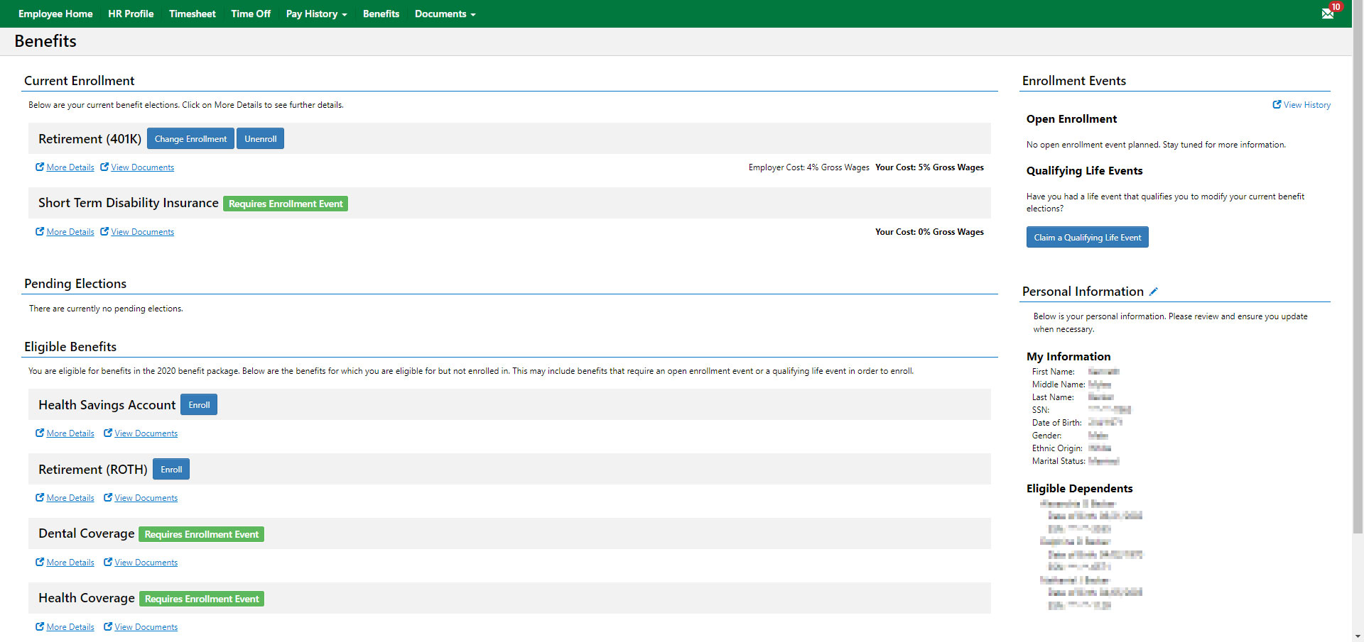 Employee SelfService Greenshades Official Site